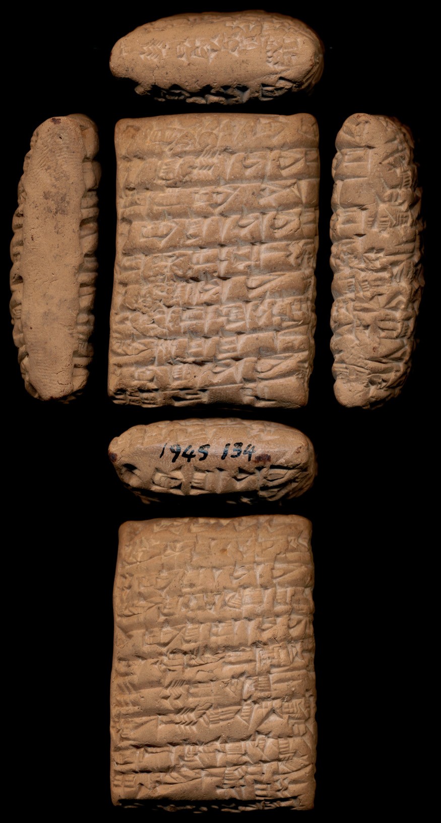 Clay tablet from Girsu listing beer and flour for fugitive-catchers, a keeper of dogs and hostel donkeys