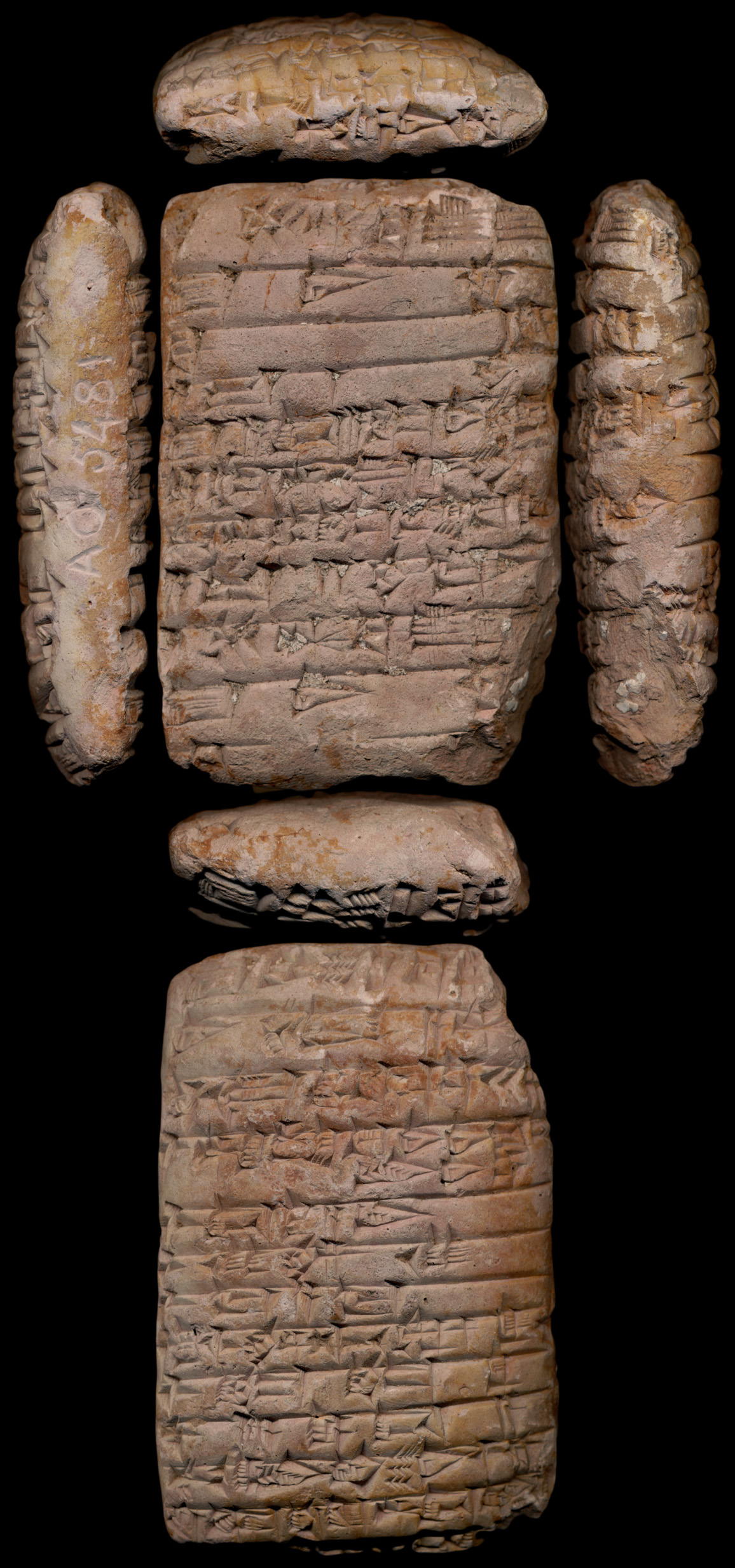 Clay tablet from Puzriš-Dagan recording that Geme-Baba fled twice and that an oath was sworn by the king that she would not flee again