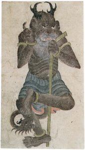 C040 · A horned demon [desc.]