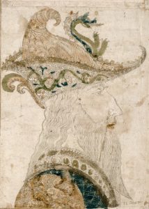 C093 · El Gran Turco, Florentine tinted engraving