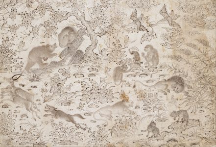 C146 · Birds and Beasts in a Flowery Landscape
